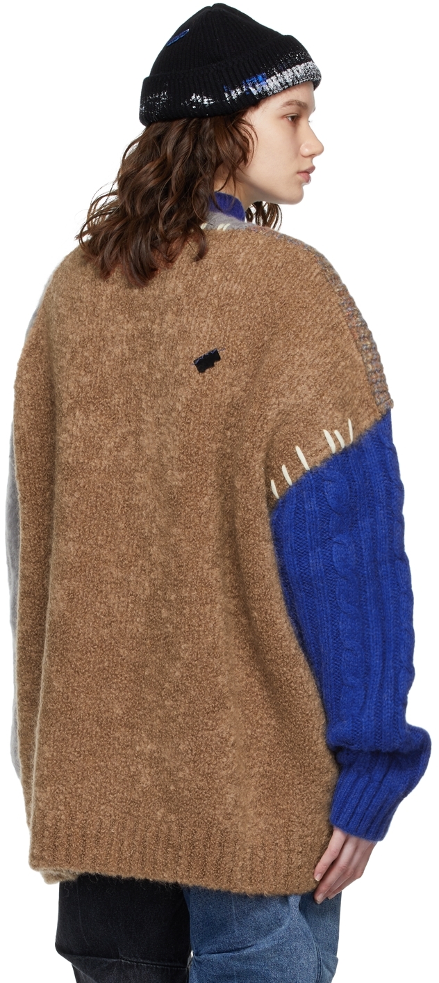 ADER error Brown Jasper Cardigan | Smart Closet