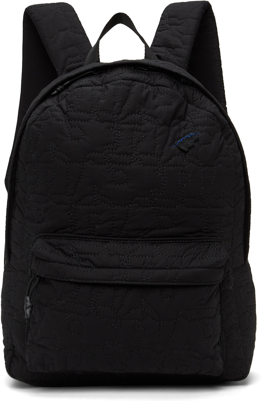 ADER error Black Padded Backpack