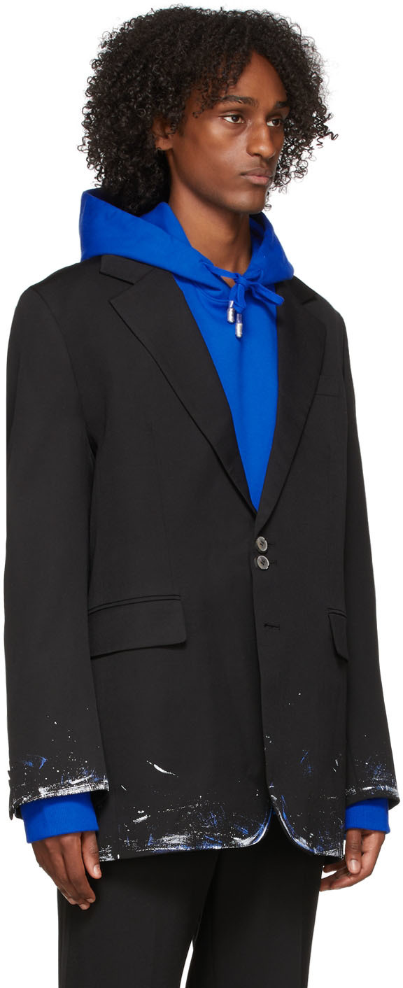 ADER error Black Splash Blazer | Smart Closet