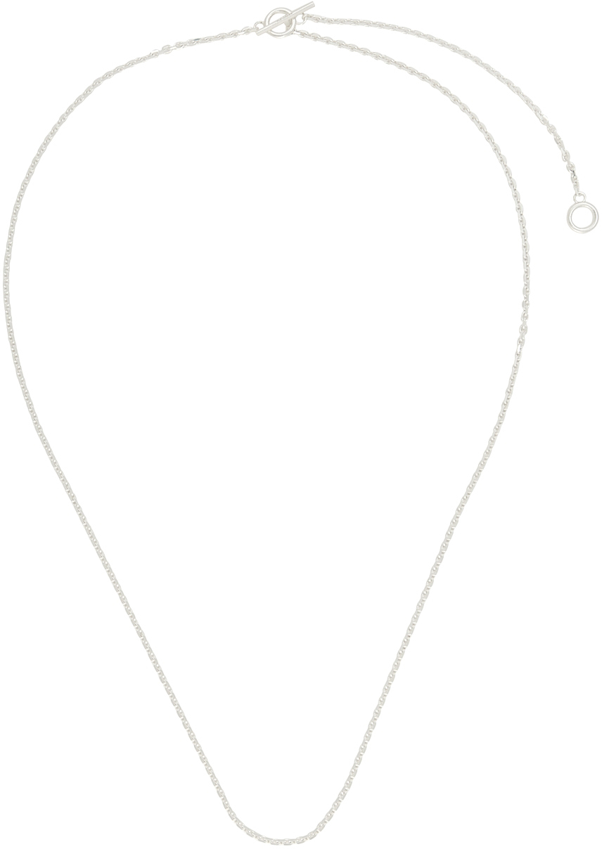 Silver String Necklace