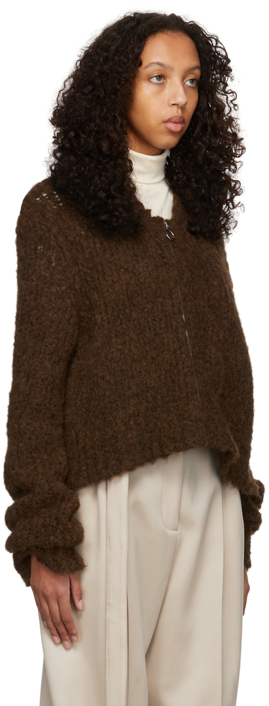 Namacheko Brown Burgard Cardigan | Smart Closet