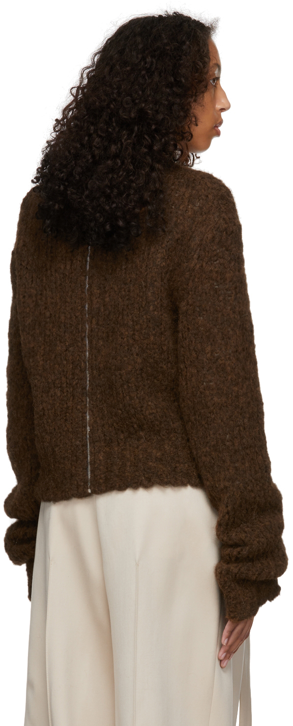 Namacheko Brown Burgard Cardigan | Smart Closet