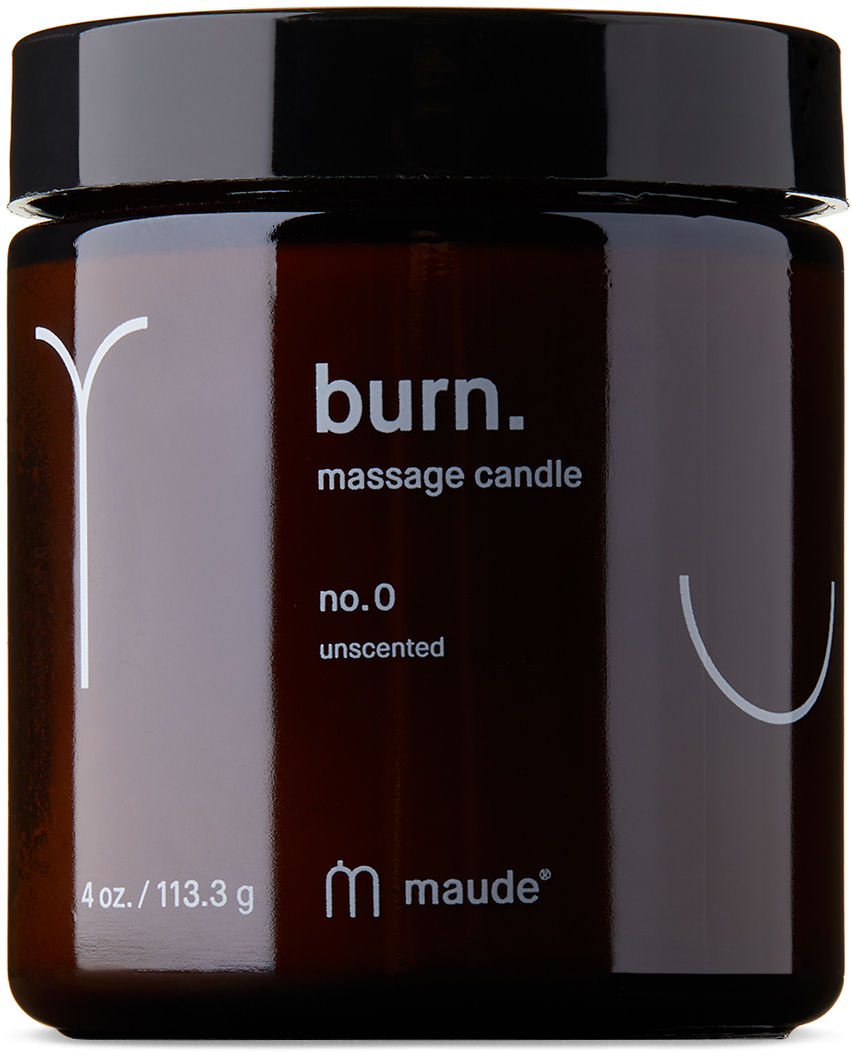 Maude Burn No 0 Massage Candle 4 oz