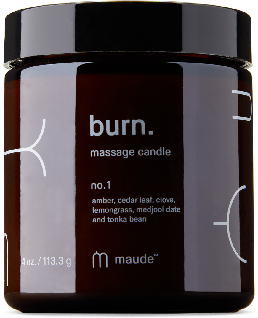 Maude Burn No 1 Massage Candle 4 oz