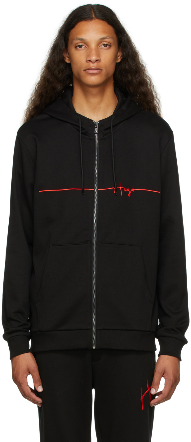 hugo black hoodie