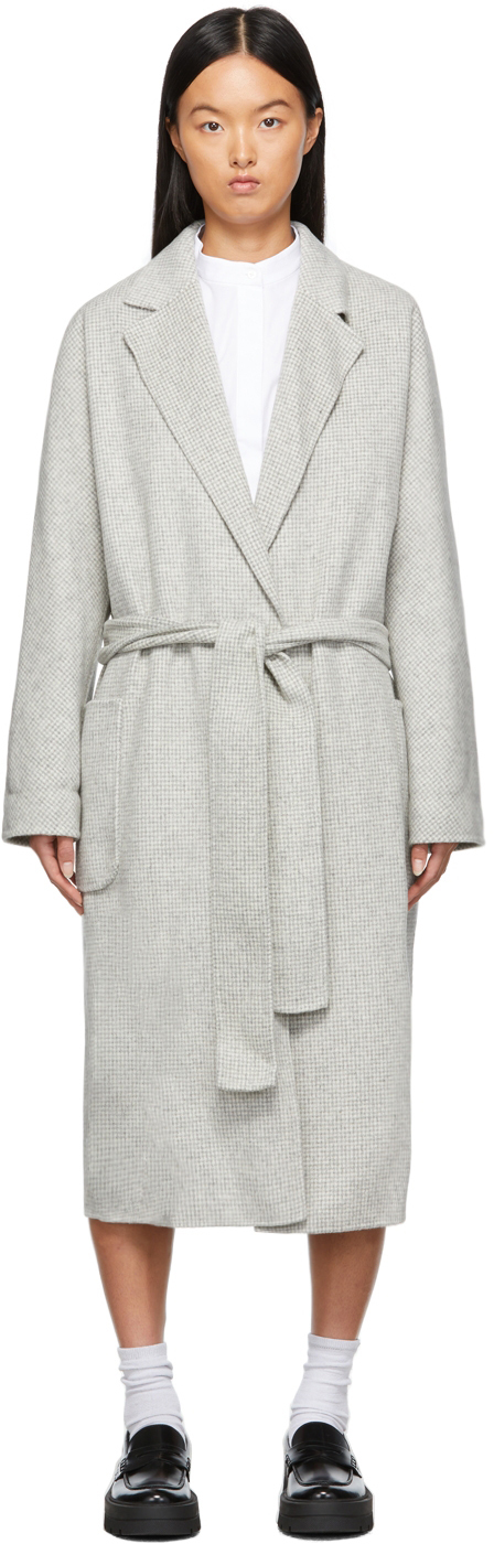 white wool wrap coat