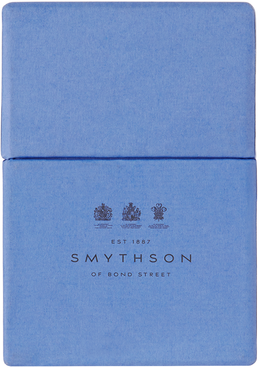 Blue Playing Cards Twin Pack Set by Smythson SSENSE Canada