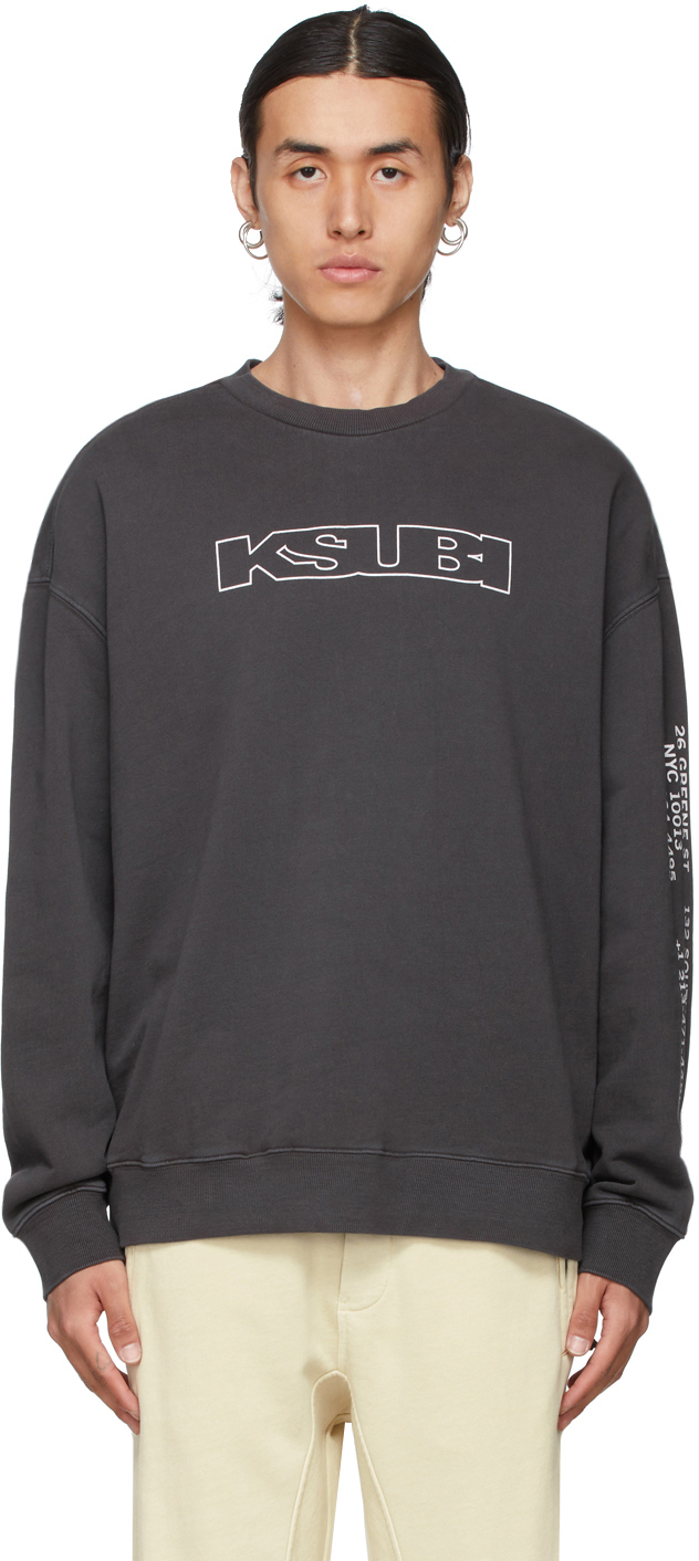 Ksubi Black Location Biggie Sweatshirt