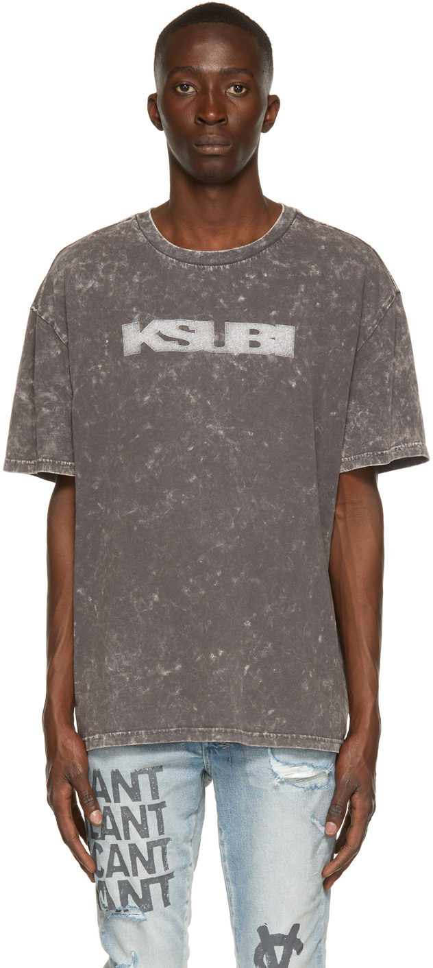 Ksubi Grey Sign Of The Times Biggie T-Shirt