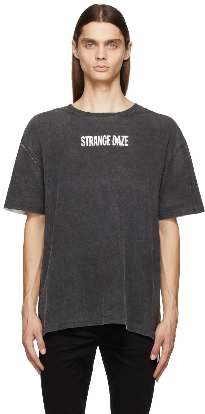 Ksubi Black Strange Daze Smash Biggie T-Shirt