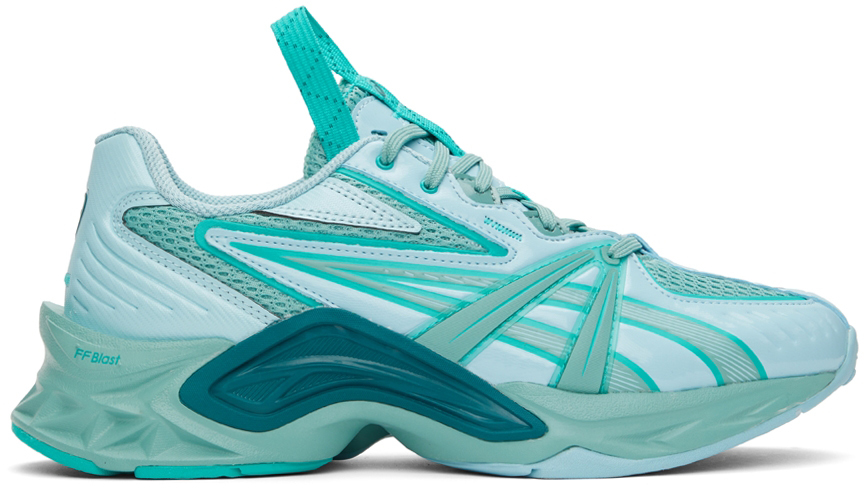 ASICS BLUE & GREEN KIKO KOSTADINOV EDITION HN2-S PROTOBLAST trainers