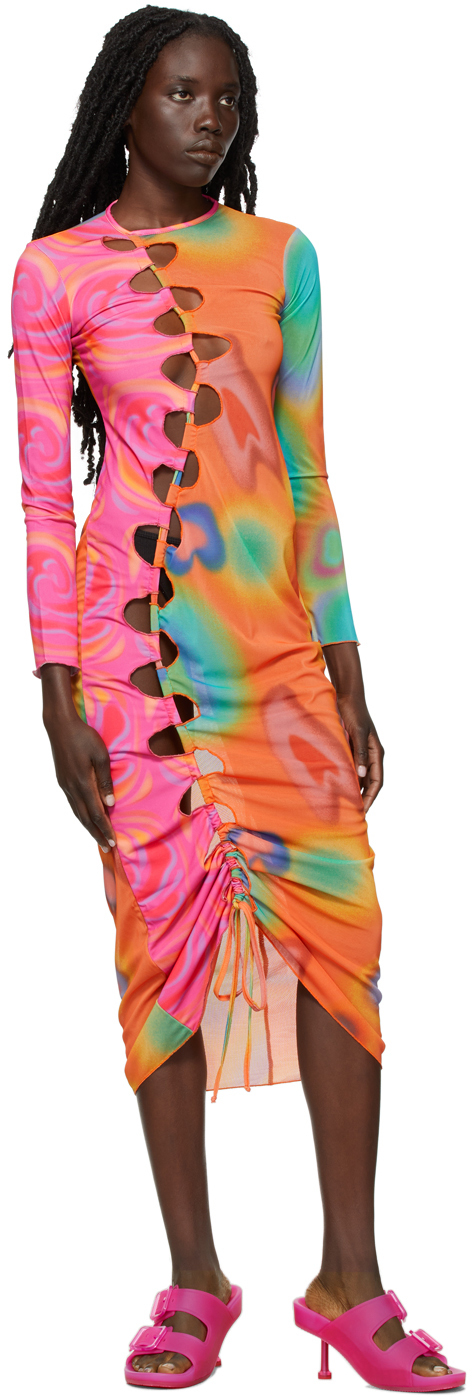 AVAVAV Multicolor Cut-Out Dress | Smart 