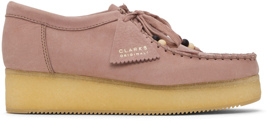 Clarks Originals Pink Wallacraft Lo Boots