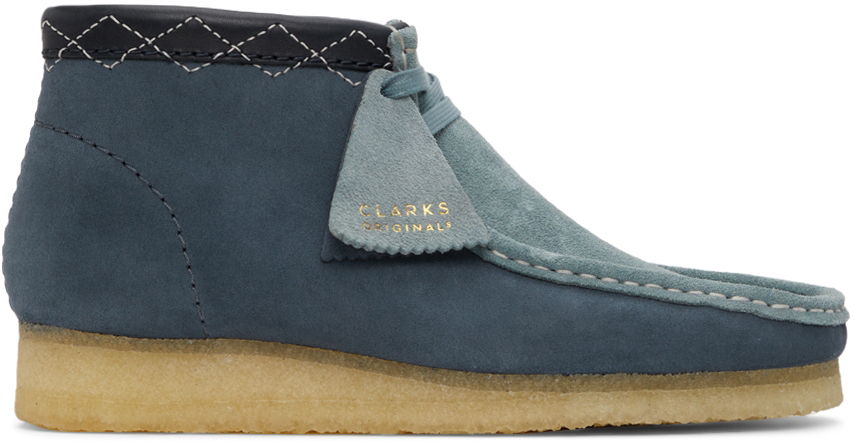 Clarks Originals Blue Wallabee Boots