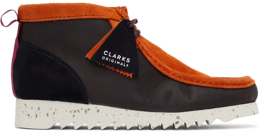 Clarks Originals Orange WallabeeBt 2.0 Boots