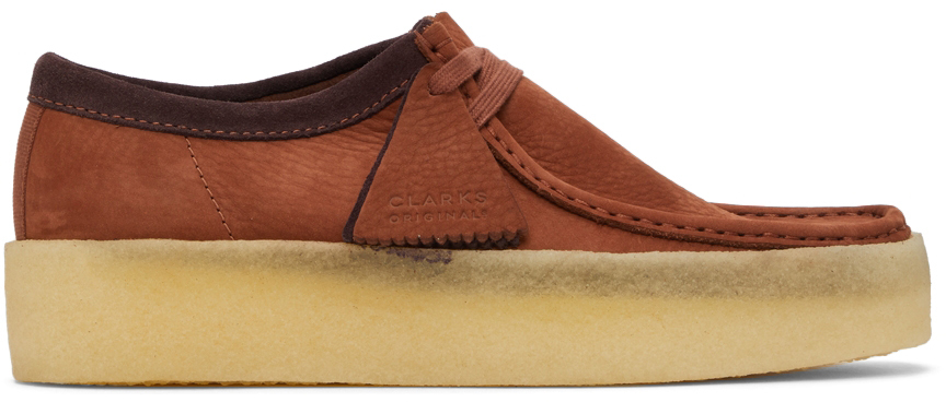 nut brown wallabees
