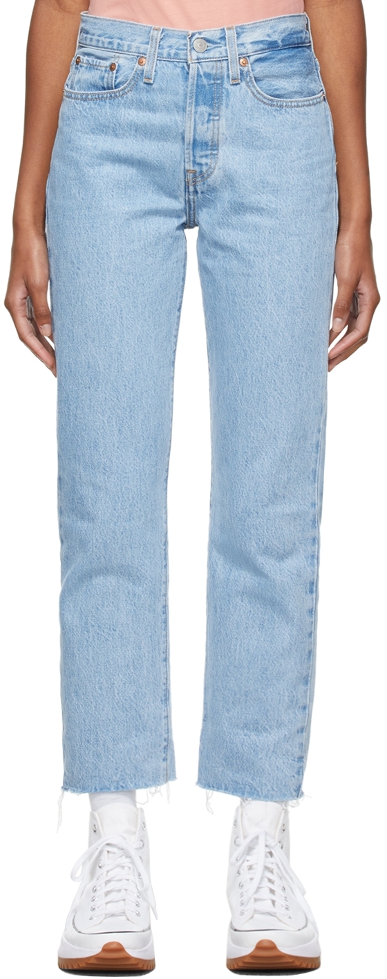 Levi's: Wedgie Straight Jeans | SSENSE Canada