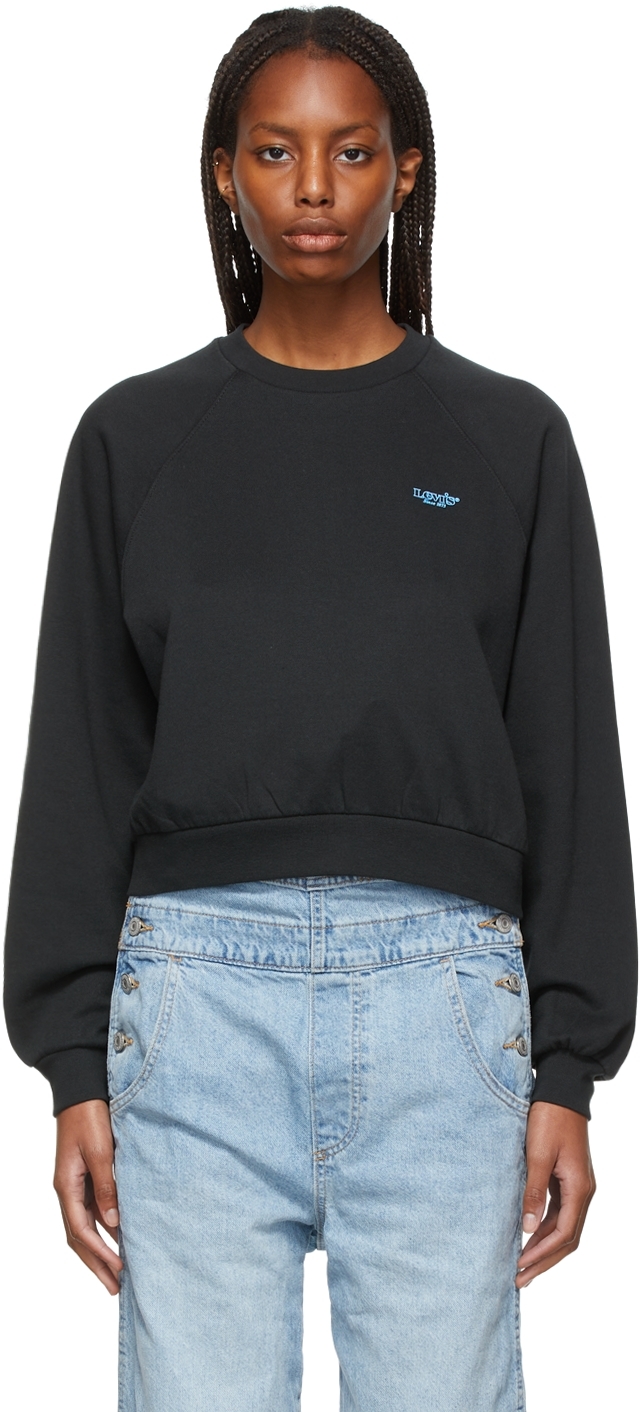 levis crop sweatshirt