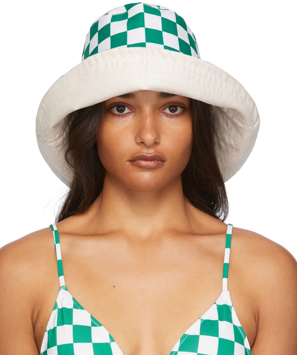 Fendi Reversible Blue Forever Bucket Hat, $490, SSENSE