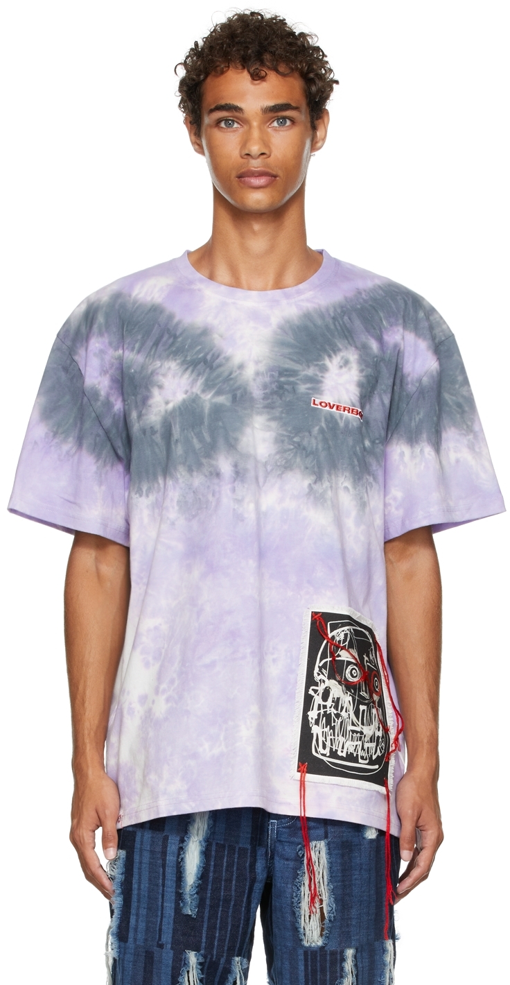 Charles Jeffrey Loverboy: Tie-Dye Eye T-Shirt | SSENSE