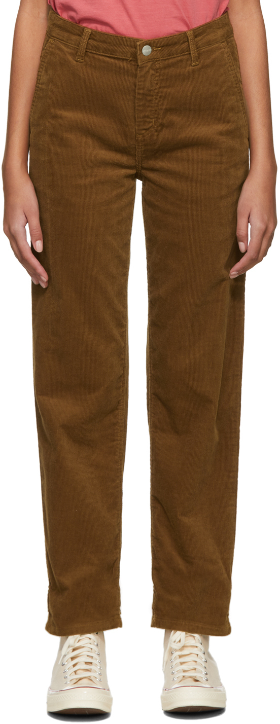 Carhartt Work In Progress Brown Pierce Trousers