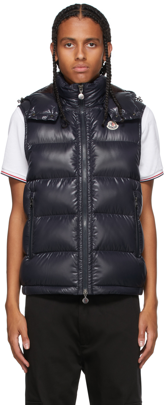 moncler vest with hood
