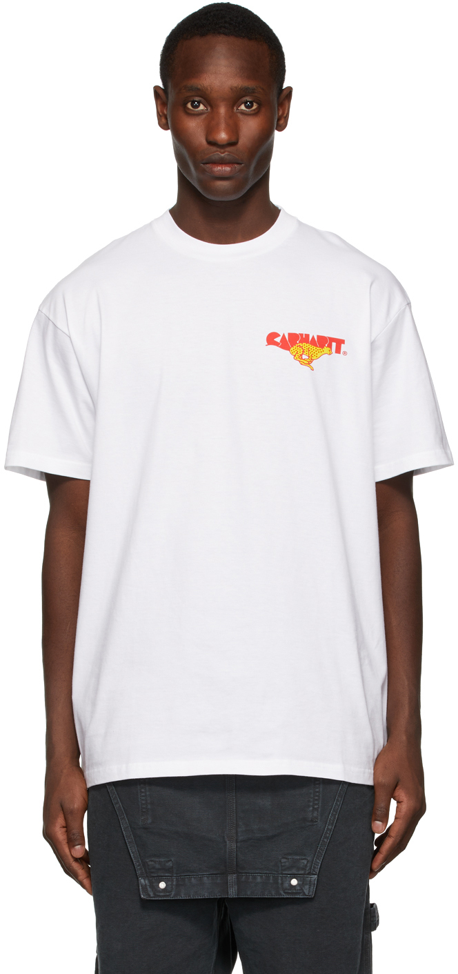 Carhartt Work In Progress White Runner T-Shirt