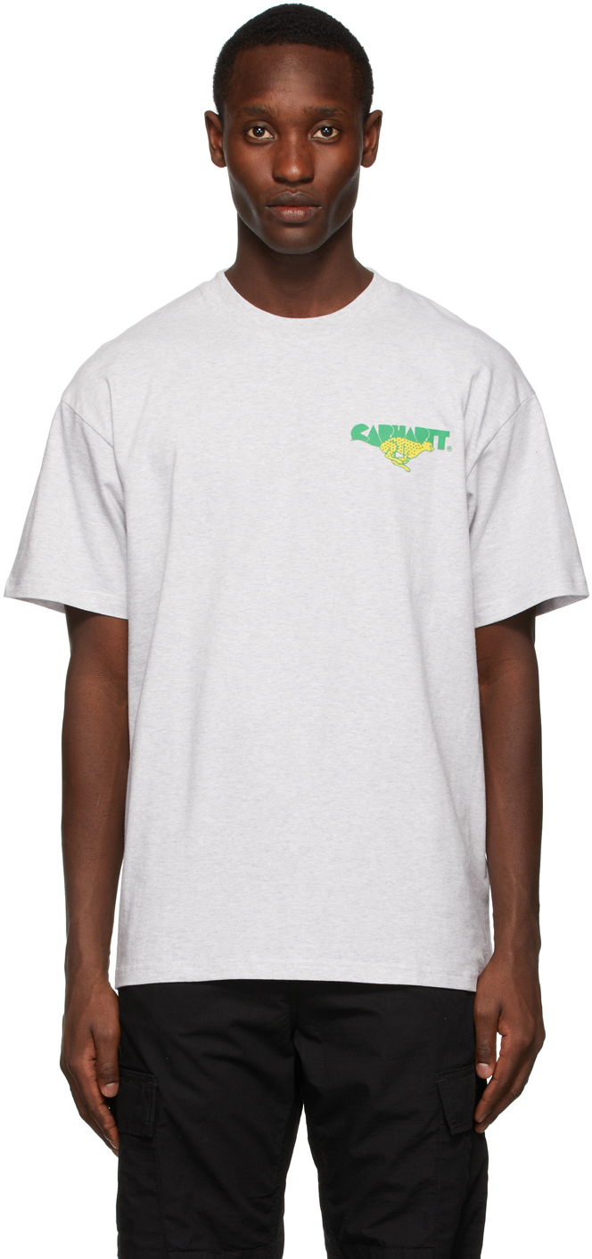 Carhartt Work In Progress Grey Runner T-Shirt