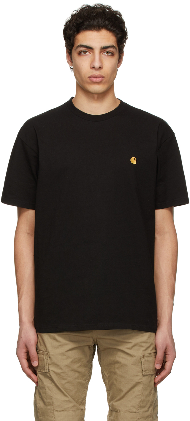 Progress: Black Chase T-Shirt | SSENSE