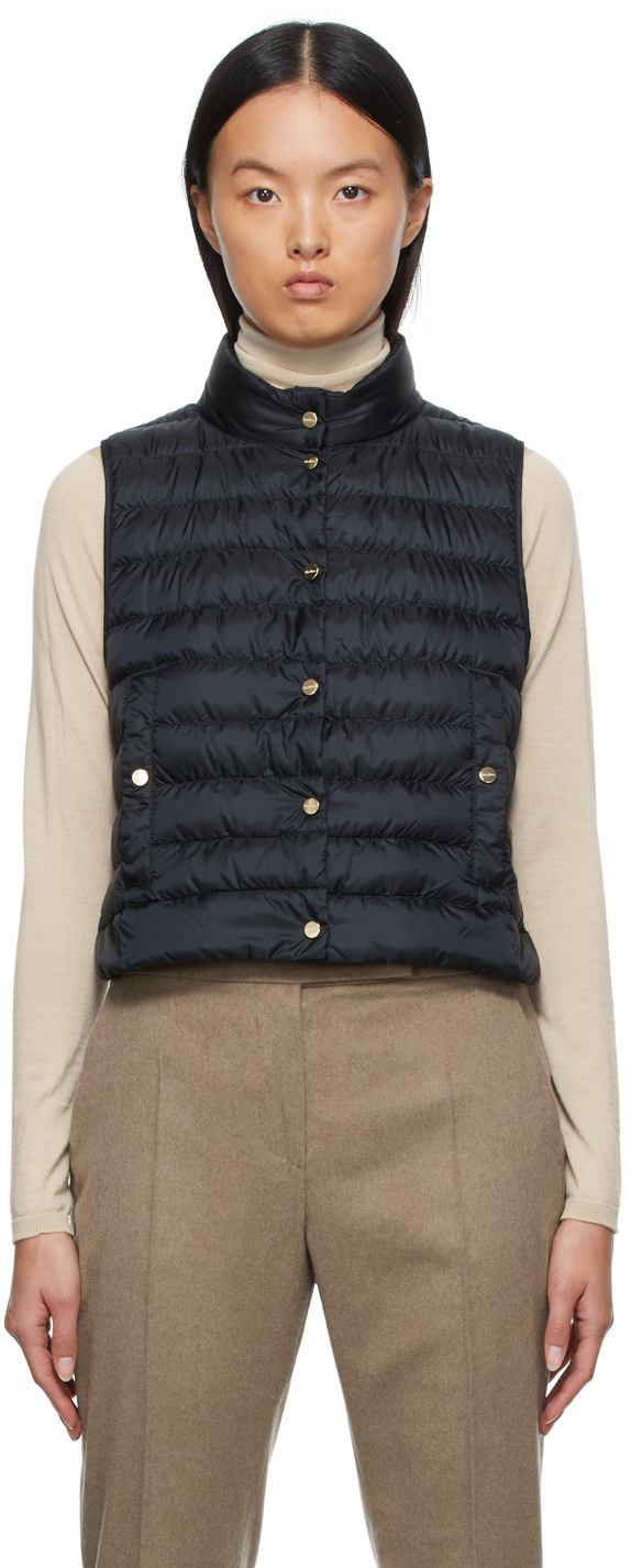 Max Mara: Down-filled Quilted Trej Vest | SSENSE Canada