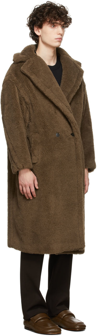 Max Mara Teddy Bear Icon Coat - Brown - Xs