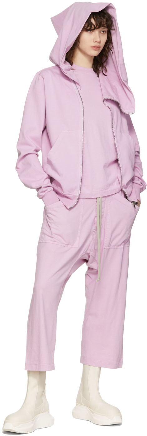 Rick Owens Drkshdw Pink Mountain Hoodie | Smart Closet