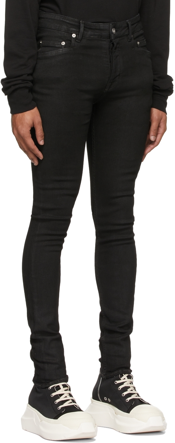 Rick Owens Drkshdw Black Stretch Tyrone Jeans | Smart Closet