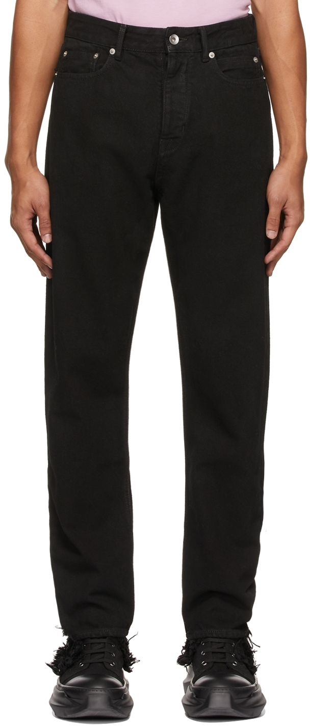 Black Performa Jeans by Rick Owens 