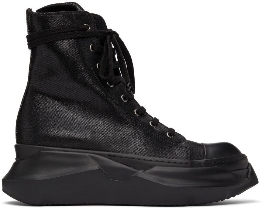 Rick Owens Drkshdw Denim Foil Abstract 