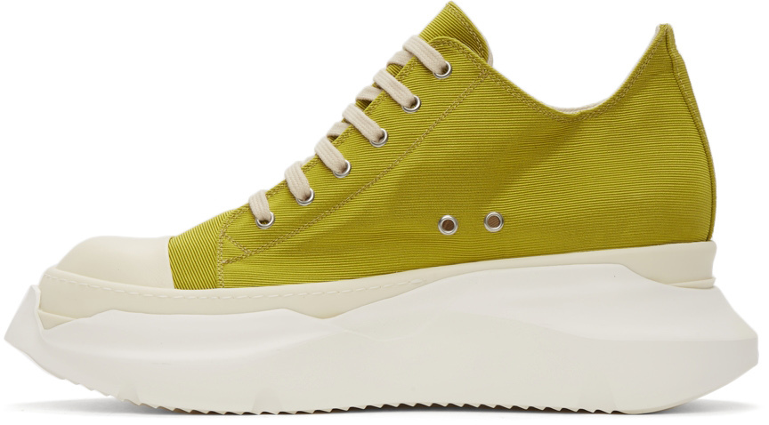 Rick Owens Drkshdw Green Abstract Low Sneakers | Smart Closet