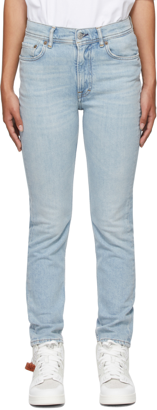 Acne Studios Blue Slim-Fit Jeans