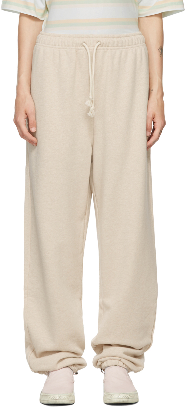 Acne Studios Beige French Terry Lounge Pants