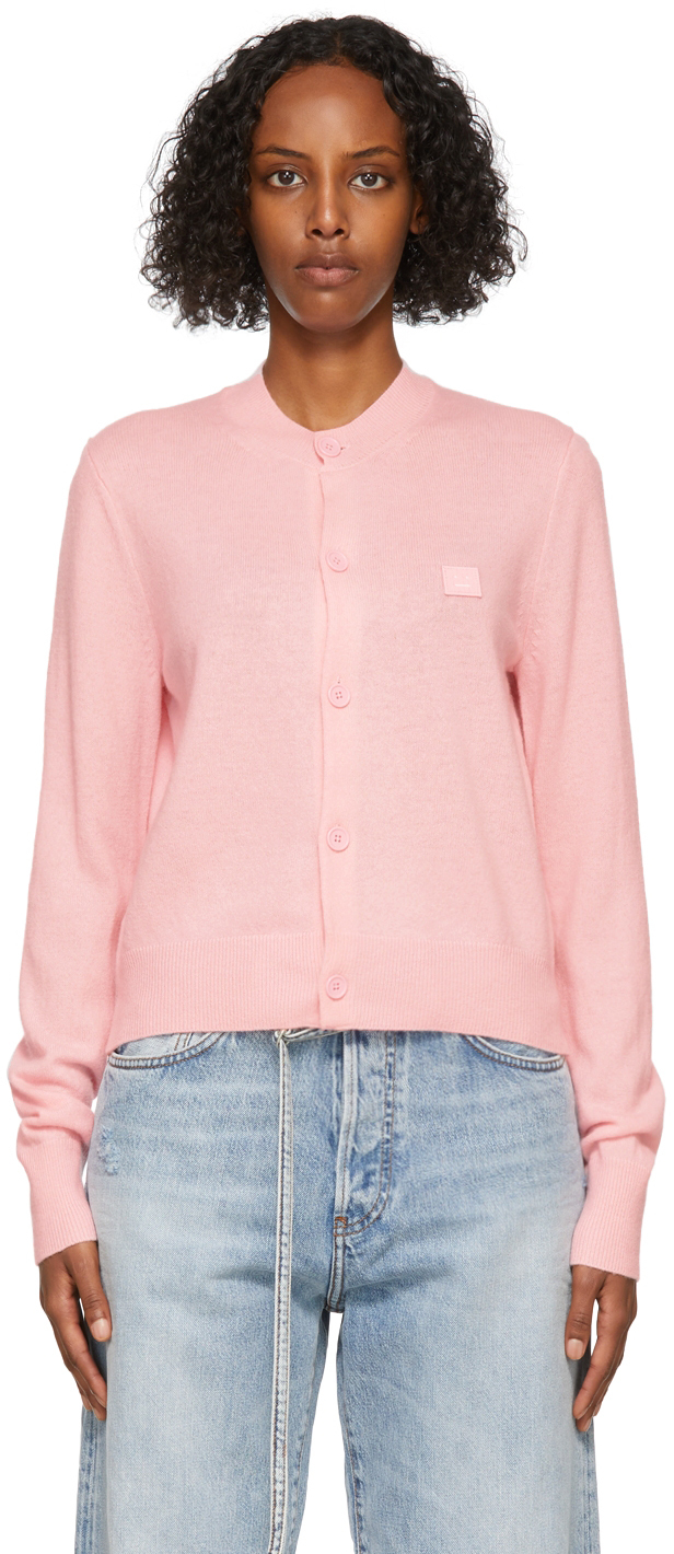 acne studios pink sweater