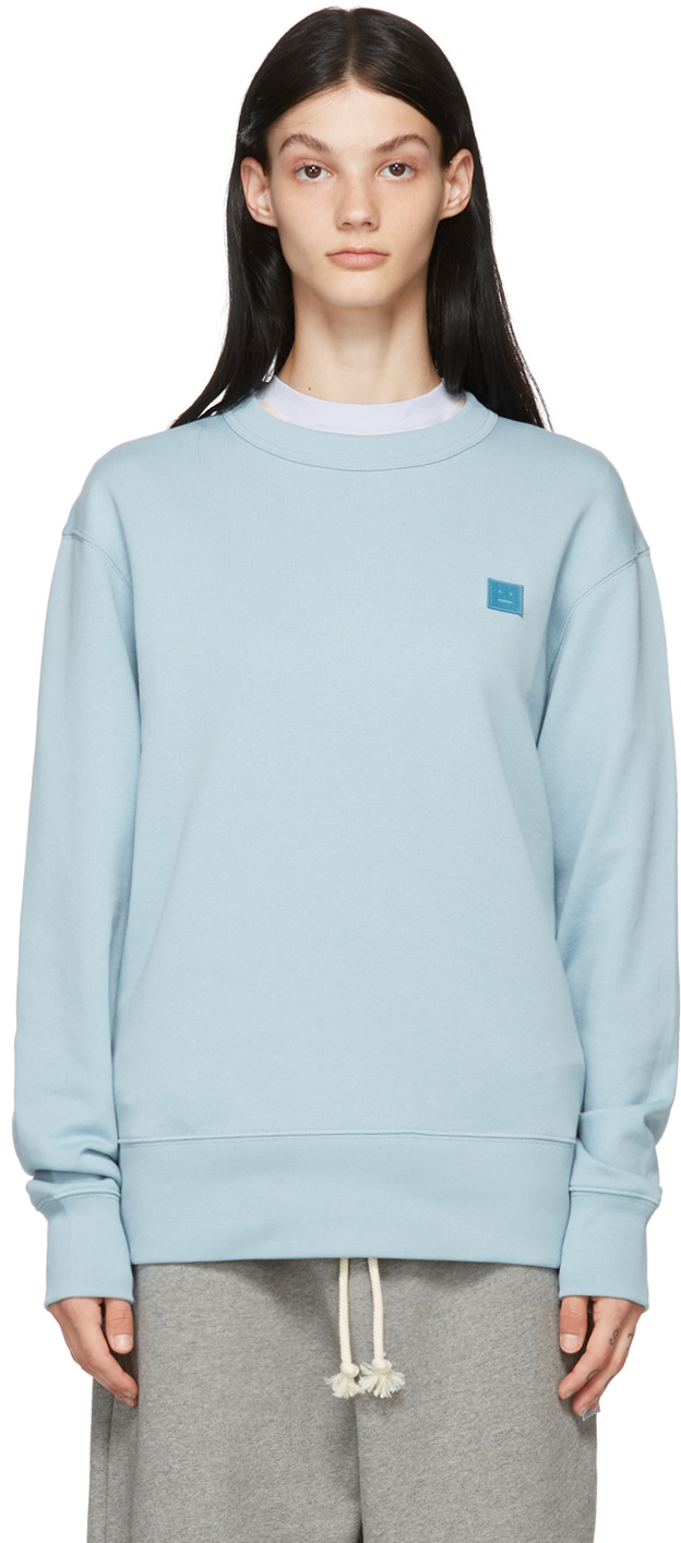 powder blue sweatshirt womens