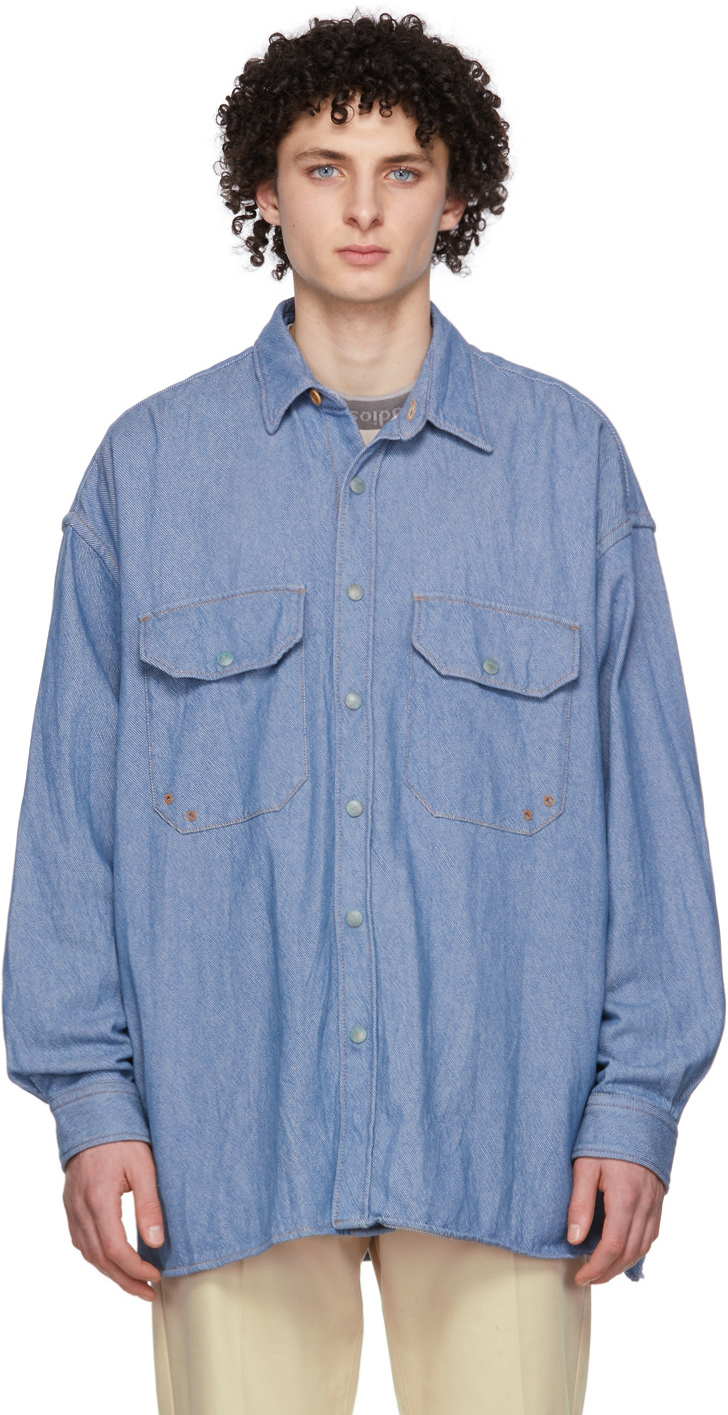 acne studios denim shirt