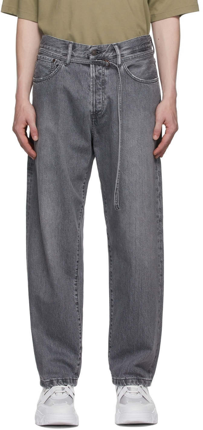 Anerkendelse tyv Bar Acne Studios: Grey Loose Fit Jeans | SSENSE