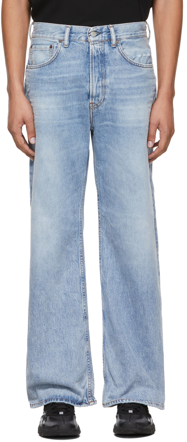 Acne Studios Blue Bootcut Jeans | Smart Closet