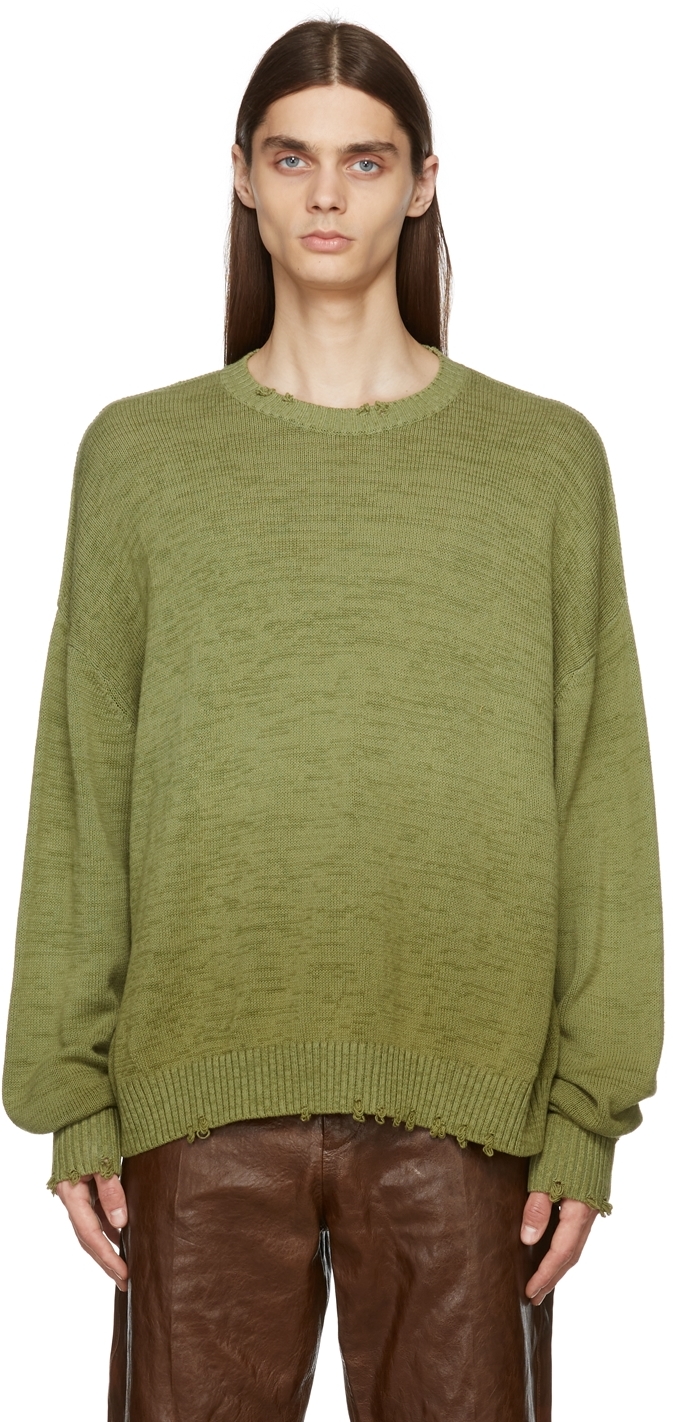 Green Knit Sweater