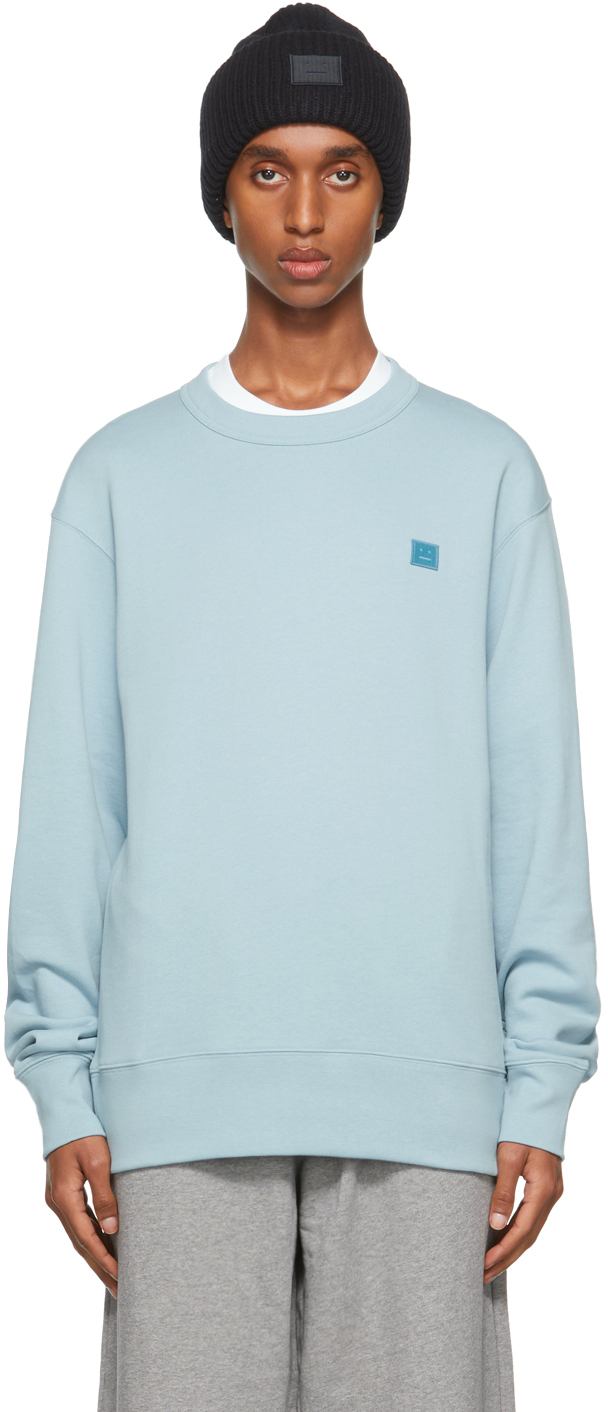 acne studios face sweatshirt