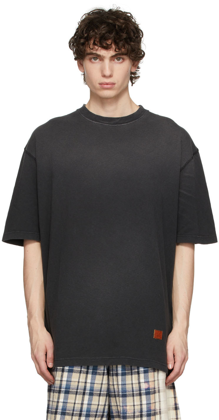 Acne Studios Black Oversized T-Shirt