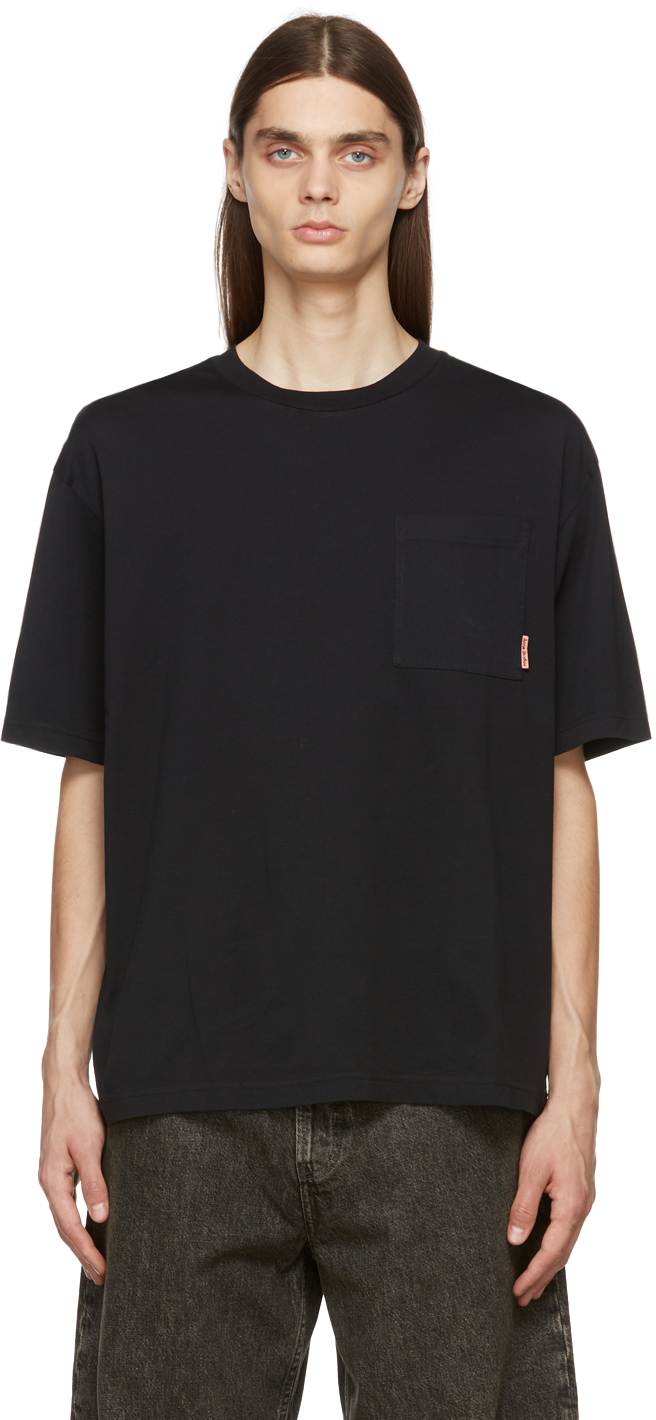 Acne Studios Black Cotton T Shirt