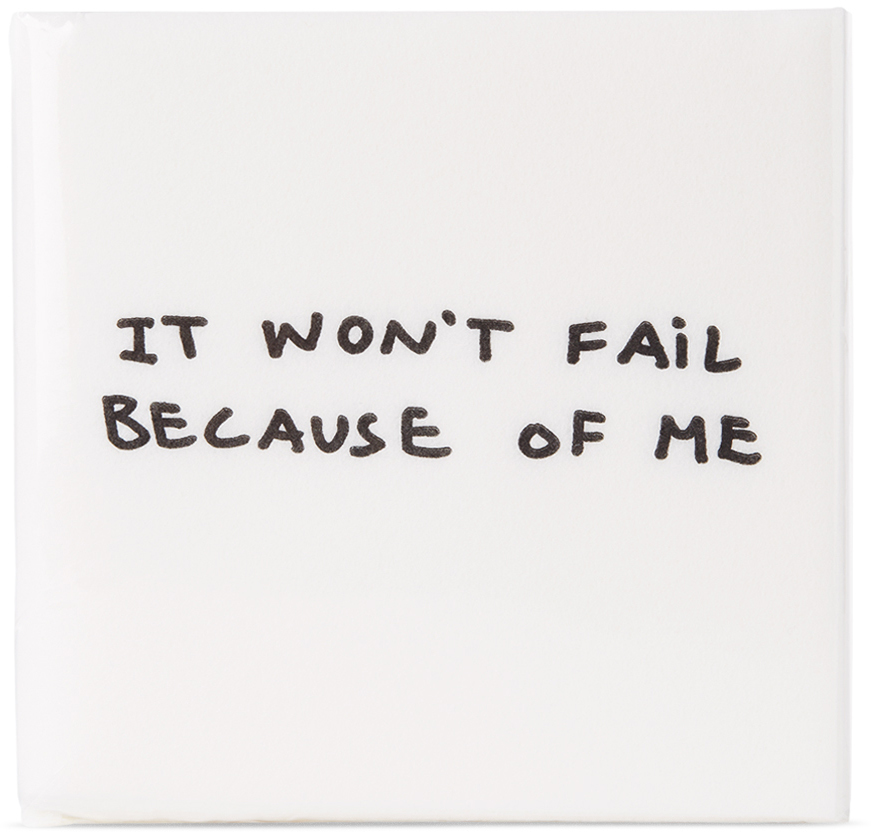 Tom Sachs It Wont Fail Because of Me Cocktail Napkins