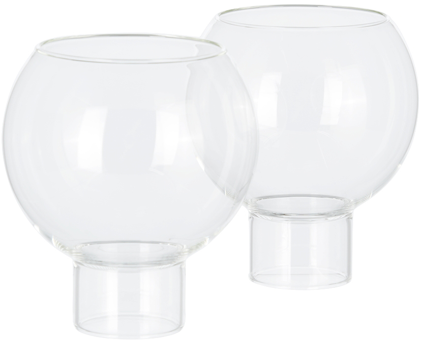 FFERRONE TULIP LOW MEDIUM GLASS SET, 12 OZ / 350 ML 