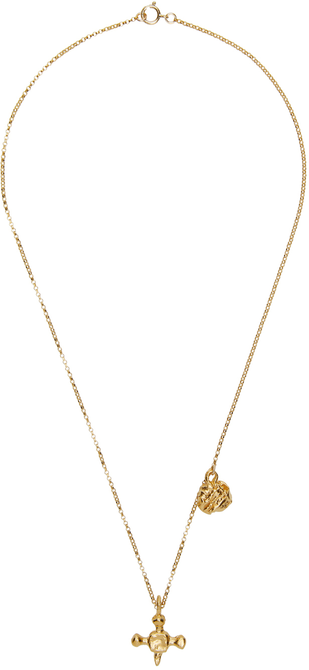 Gold 'The Memory And Desire' Necklace by Alighieri on Sale